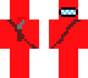 red imposter minecraft skin