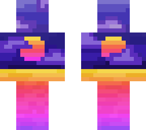 retro sunset