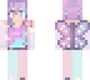 rose blue girl