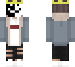 skin from name mc eastons skin blackwhite mask crown pog champ lets go im weird