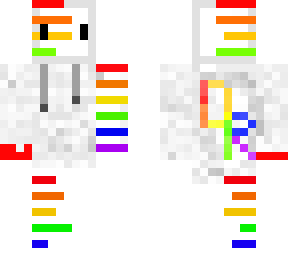 white rainbow hoodie (final for real this time)
