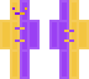 yellow/purple
