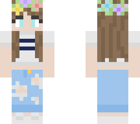*-rainbow flower crown-*