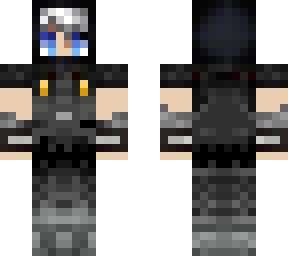 a soldier with blue eyes idk