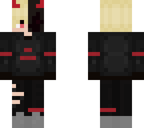 black and red kid