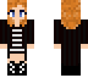 black dress girl