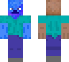 blue bald steve