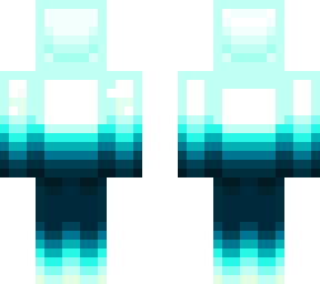 blue gradient smile