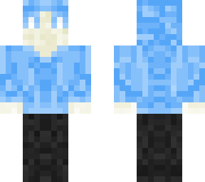 blue hair