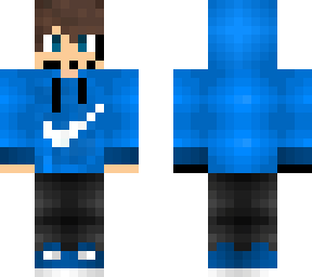 blue nike boy