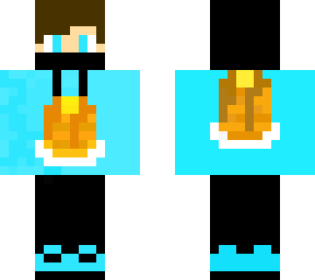 blue pancake boy