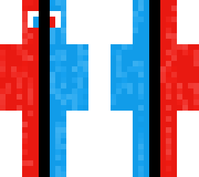 blue/red man