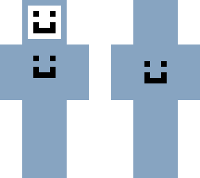 blue smile