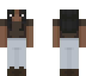 brown cow girl