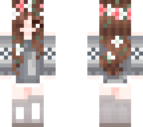brunette flower girl remake