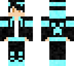 creeper boy (cyan)
