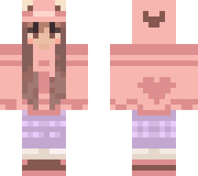 cute pink girl