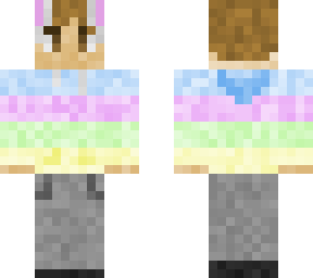 easter themed skin (rabbit ears on front)