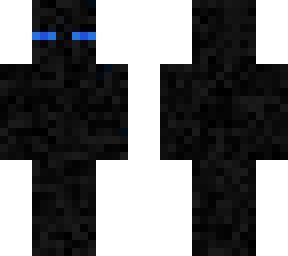 enderman with blue eyes