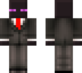 enderman with suit