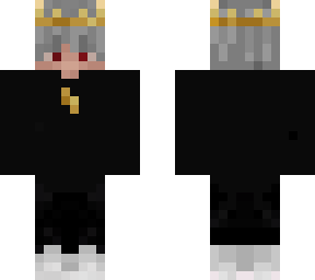 evil eboy but with gray hair