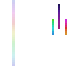 experimenting with hue shifting