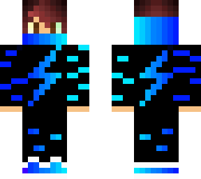 faded blue and black boy