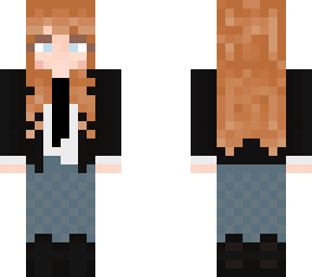 girl in suit