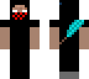 hero brie ninja with diamond sword