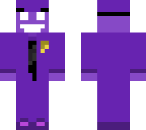 hombre morado