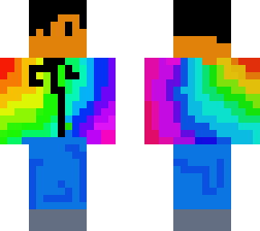 ibrahim plays rainbow hoodie skin