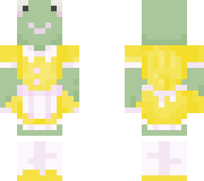 maid frog yellow fixed