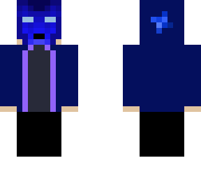 mysterious wolf masked person