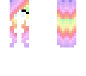 ombre rainbow hair base (read desc)