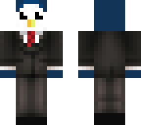 pinguin in suit