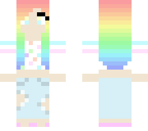 rainbow chic outfit