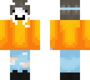 rainbow devil boy skin