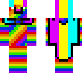 rainbow pan pride cat