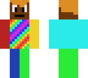rainbow shirt guy