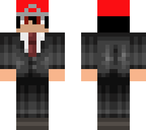 red suit