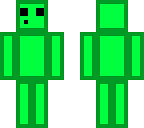 slime mob with headphones