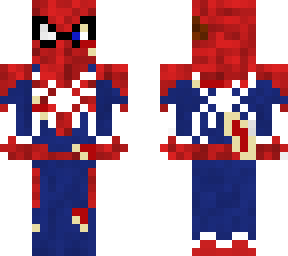spiderman advanced suit (damaged)