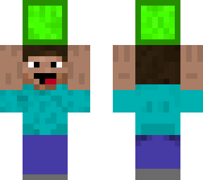 steve holding emerald (less shiny)