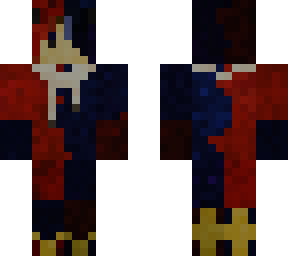 the red blue man