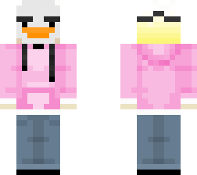 tumbop with goose mask