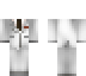 white suit and shoes template.
