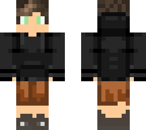 black hoodie