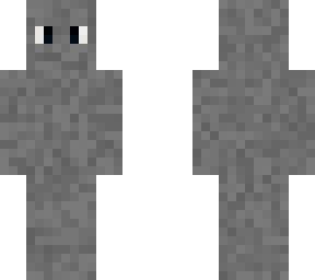 block with eyes