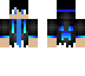 blue & black creeper ghost