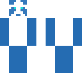 blue panda